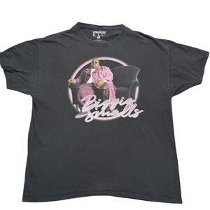 The Notorious B.I.G. Biggie Smalls Graphic T-Shirt XL Black Hip Hop Rap Tee